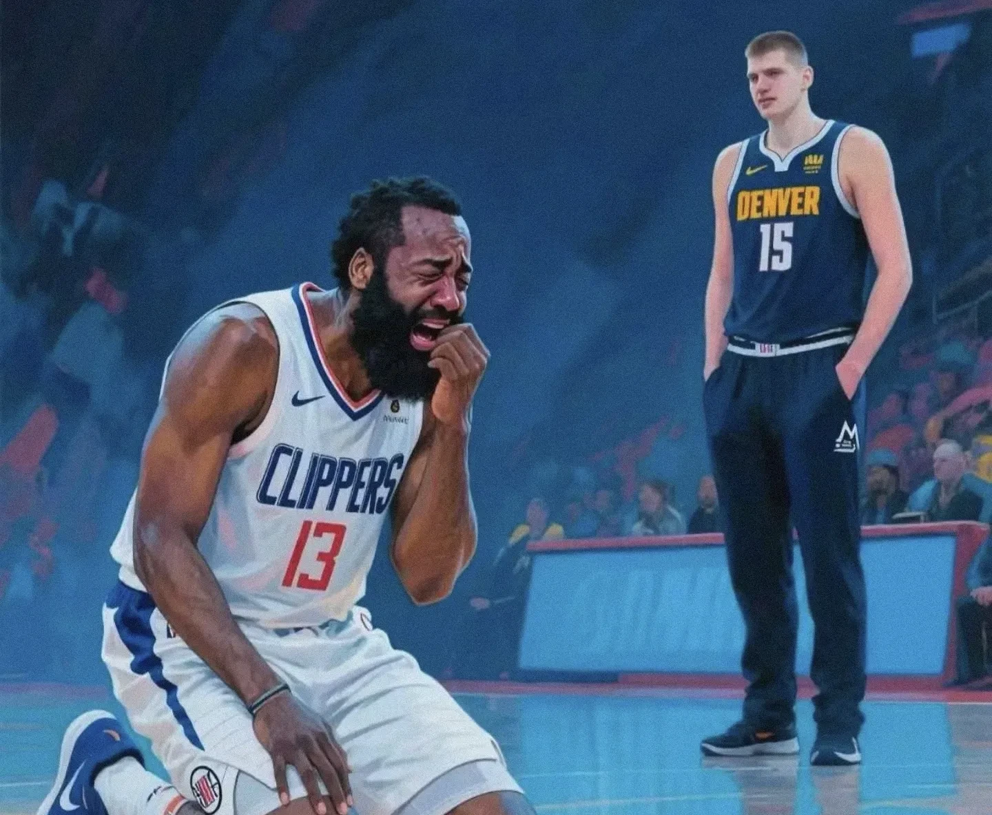 快船队防守崩盘，惨遭对手狂轰猛炸，注意起来.